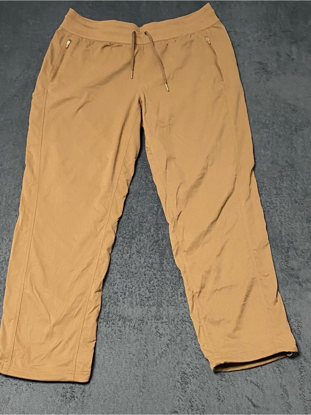 The North Face Aphrodite Motion Pants Women XL Brown Lightweight Water Repellent